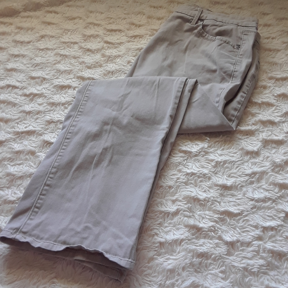 Faded Glory Tan Khaki Jeans 16P